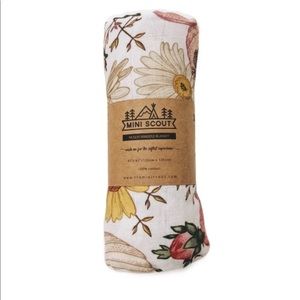Mini Scout Garden Floral Swaddle